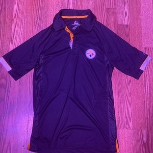 Majestic Steelers polo shirt small